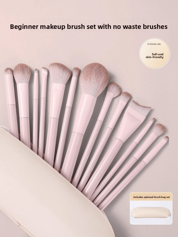 BrushGlow™ 13-Piece Makeup Brush Set