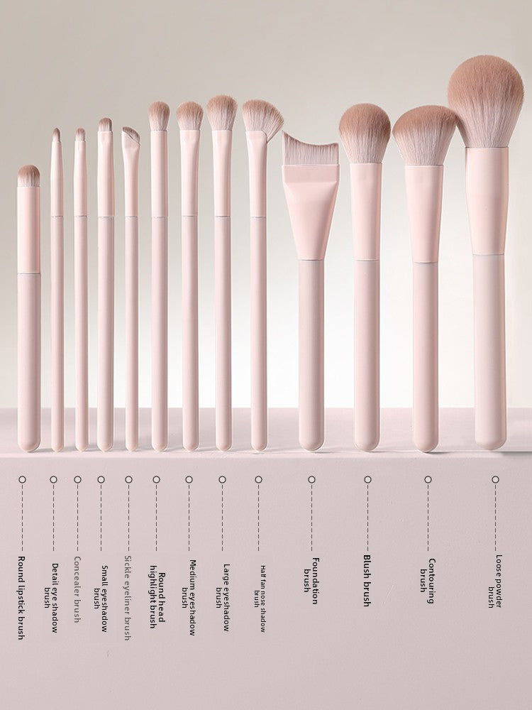 BrushGlow™ 13-Piece Makeup Brush Set