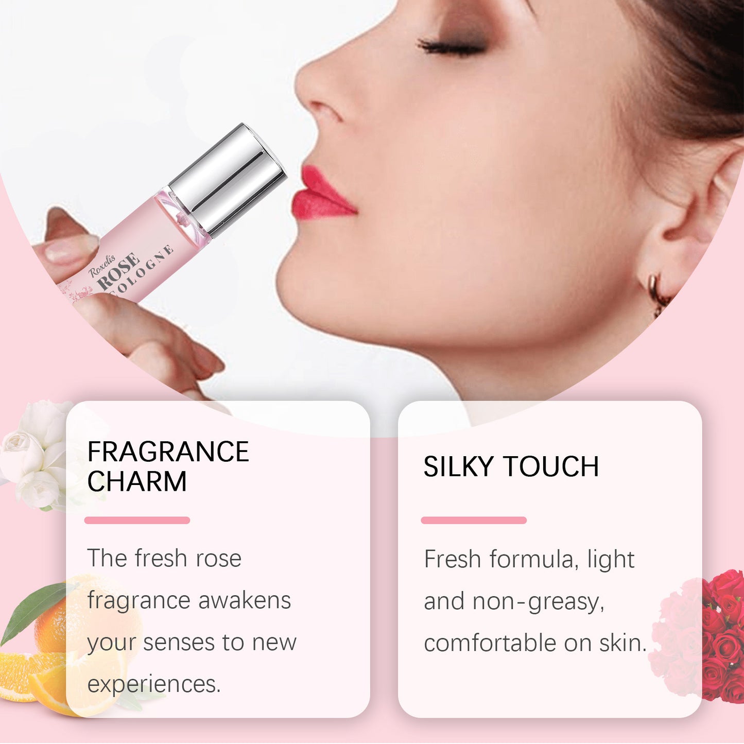 RoseRoll? Elegant Roll-On Perfume