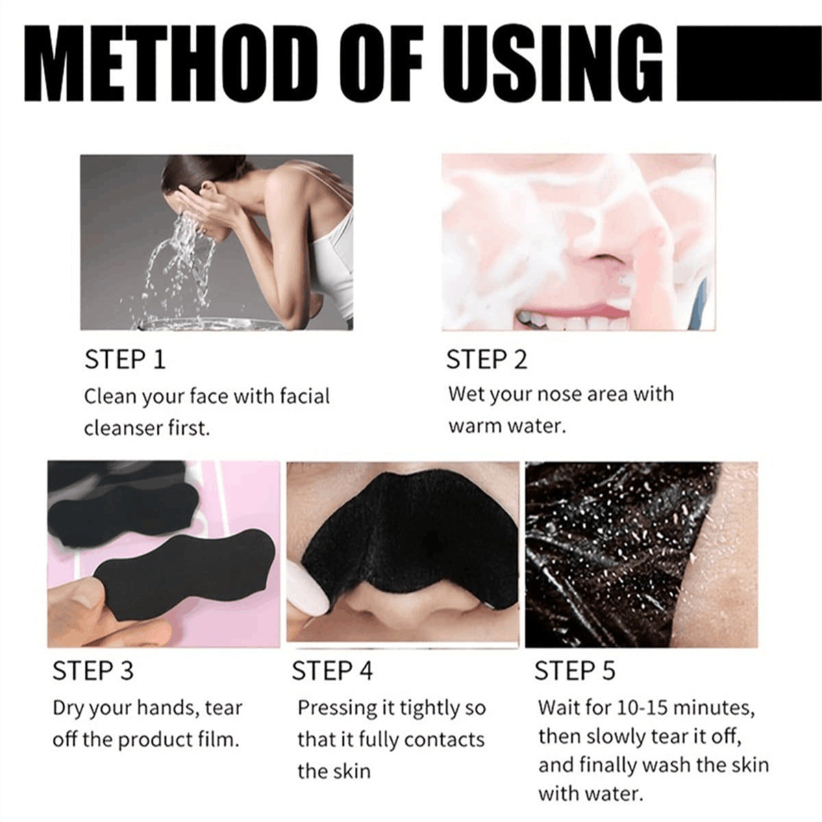 ClearPore™ Blackhead Removal Nose Strips