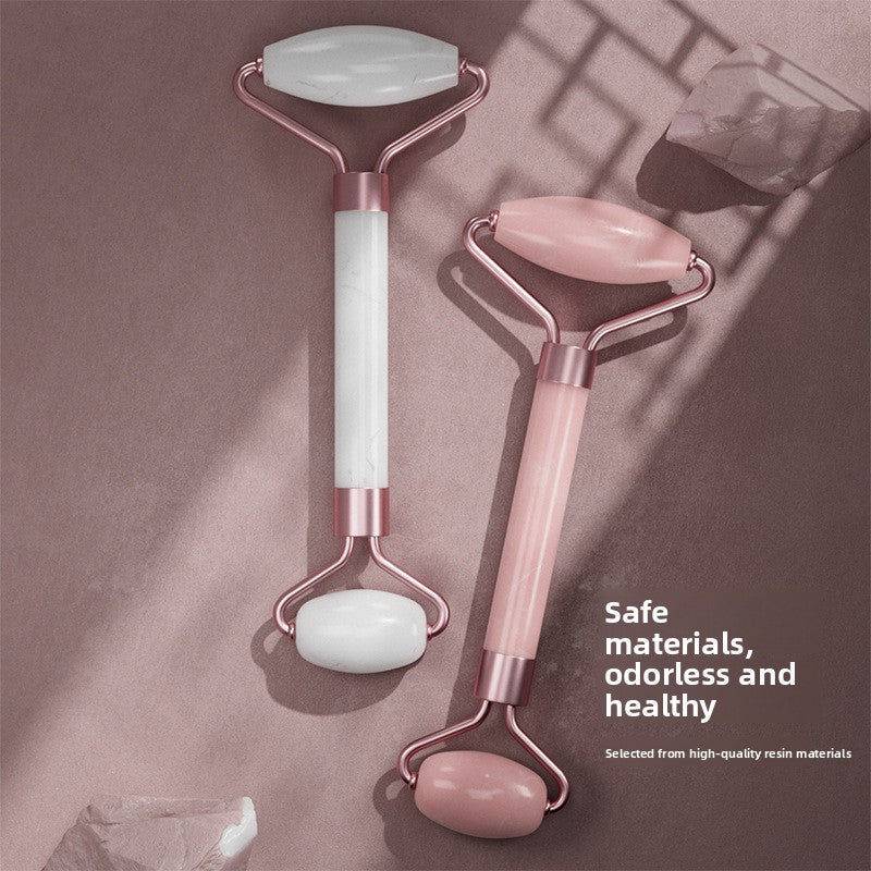 RoseGlow™ Quartz Facial Roller Set